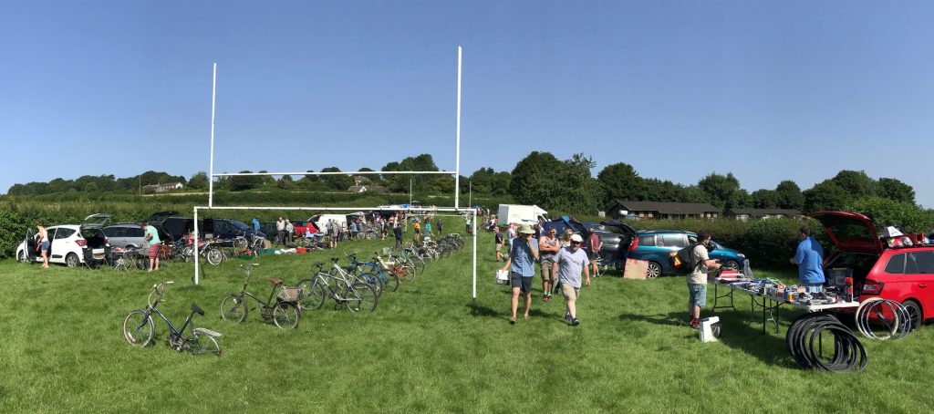 Cycle Jumble and Auction at Cheriton 17 July 2021