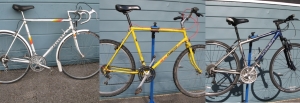 Three Refurbed Bikes